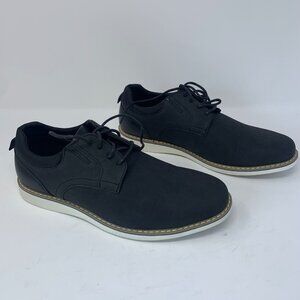 Reserved Footwear New York Vertigo Oxford Dress Shoes Mens 9 Black Lace-up S0703